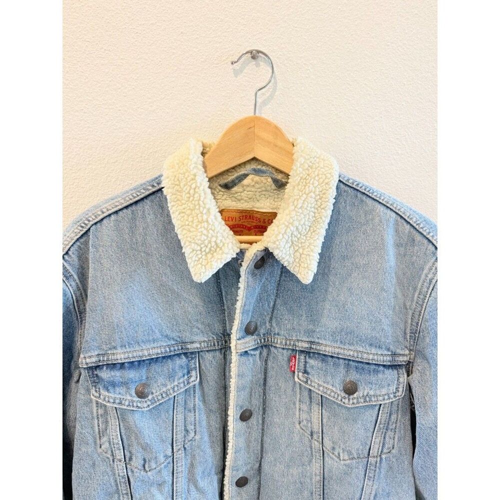 Levi's Jean Jacket Lined Sherpa Medium